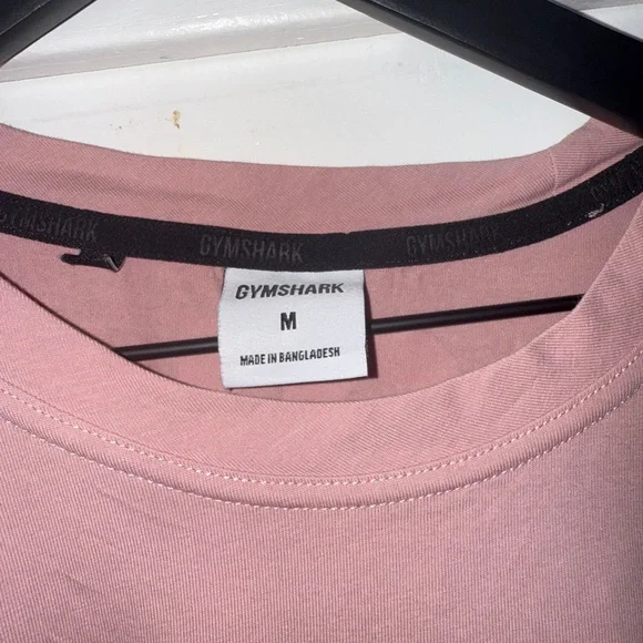 Gymshark Mens Pink Oversized T-Shirt - Picture 2 of 4